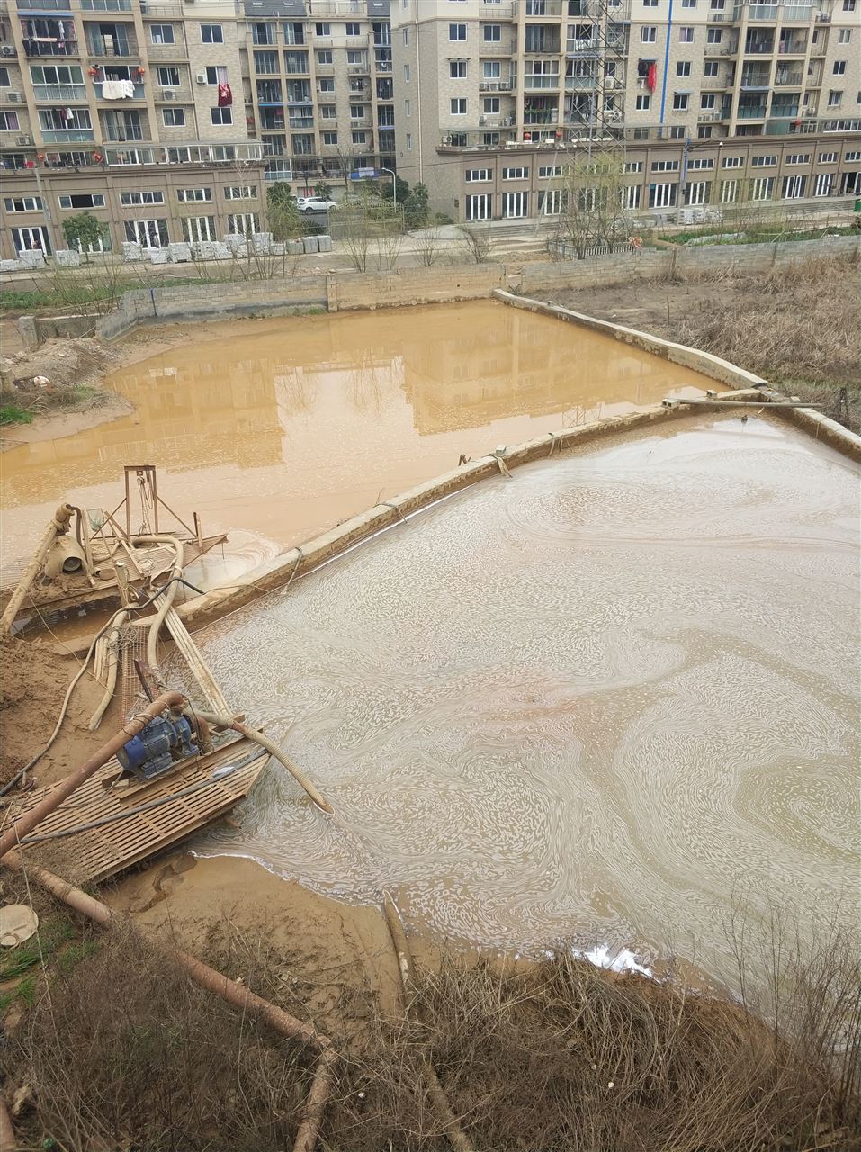 柯城沉淀池淤泥清理-厂区废水池淤泥清淤