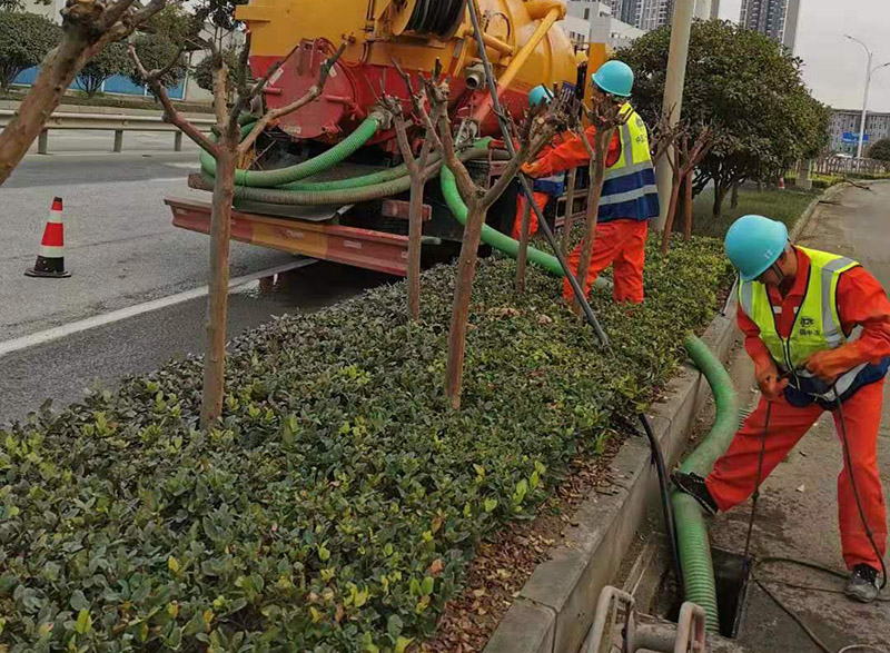 柯城市政管道清淤